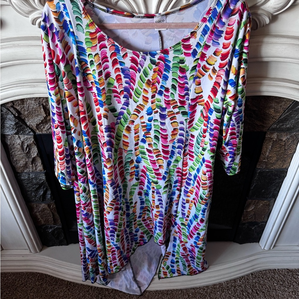 Colorful Patterned Dress